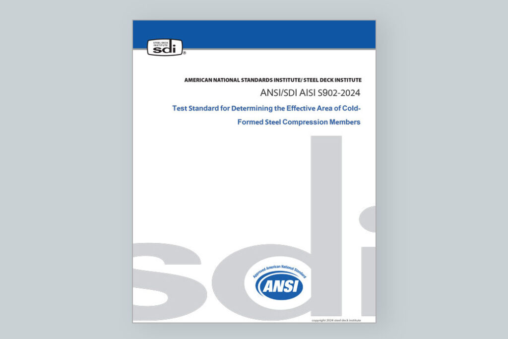 ANSI/SDI AISI S902-24 - Steel Deck Institute