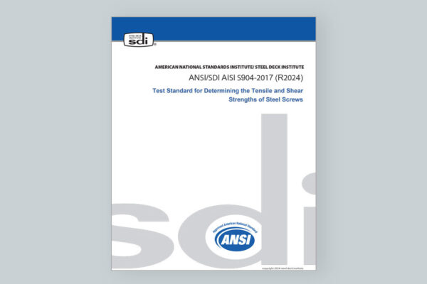 ANSI/SDI AISI S904-17 (R2024)