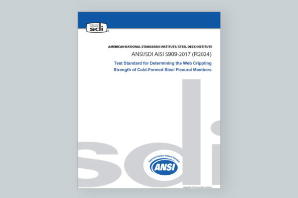 ANSI/SDI AISI S909-17 (R2024)