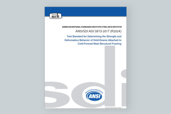 ANSI/SDI AISI S913-17 (R2024)