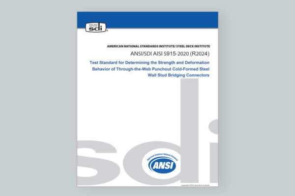 ANSI/SDI AISI S915-20 (R2024)
